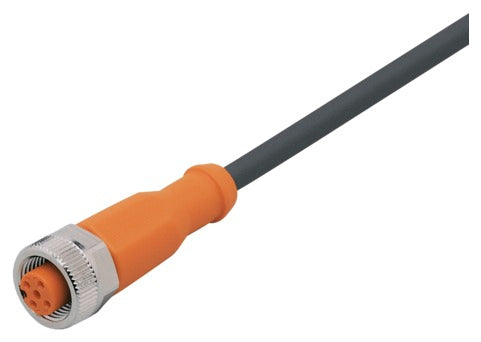 IFM EVC070 Kabeldose gerade M12 5-polig AC/DC silikon/-halogenfrei, Kontakte ver