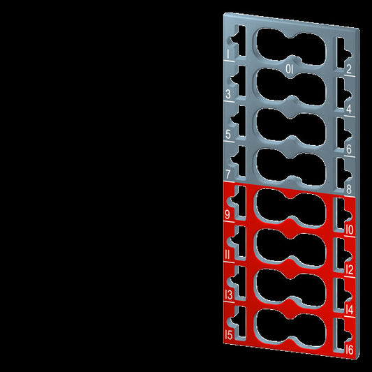 SIEM 6ES7193-6CP01-4MA0 50 Farbkennzeichnungsschilder CC01 VE=50