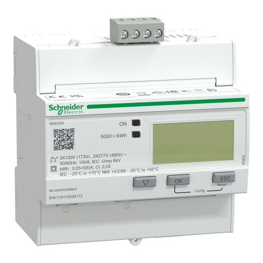 SE A9MEM3250 IEM3250 Energiezähler 3P+N 5A Modbus