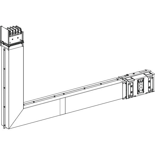 SE KSC800DLE4CF Winkel 800 A PE innen Masseelement