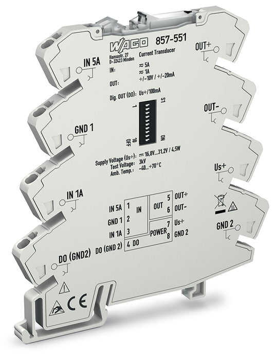 WAGO 857-551 Strommessumformer DC 24 V