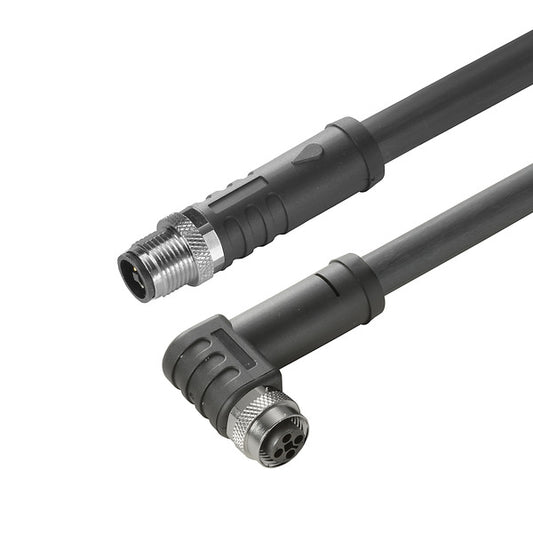 WEI SAIL-M12GM12W-T-5.0P Sensor-Aktor-Leitung, Verbindungsleitung, M12 / M12, 4,