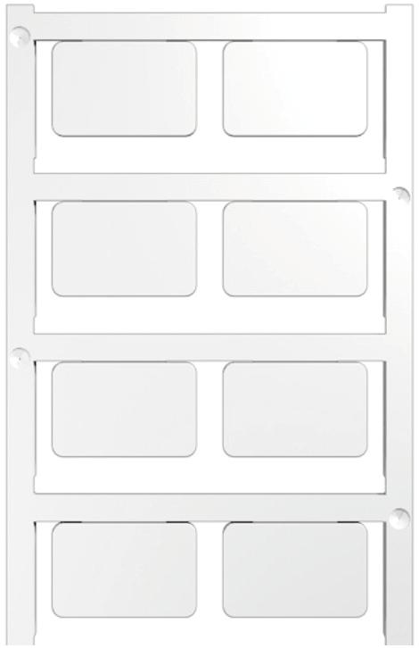 WEI SM 27/18K/WS/NEUTR. Gerätemarkierer 27x18mm ws