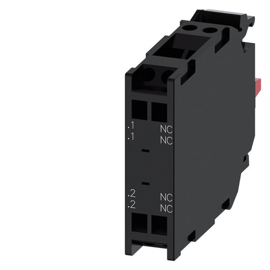 SIEM 3SU1400-1AA10-3PA0 Kontaktmodul mit 2 Schaltgliedern, 2Ö, vergoldete Kontak