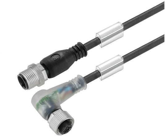 WEI SAIL-M12GM12W-4-3L2.0U Konfektioniertes Sensor-Aktor-Kabel