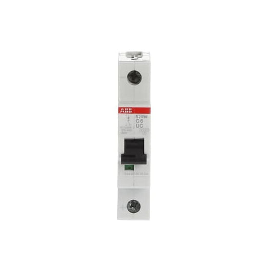 ABB S201M-C6UC Sicherungsautomat C-Char., 10kA, 6A, 1P LS S201M-C6UC