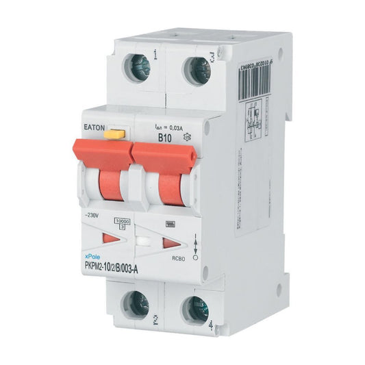 MOE PKPM2-10/2/B/003-A FI/LS, 10A, 30mA, LS-Kennline-B, 2p, FI-Char: A
