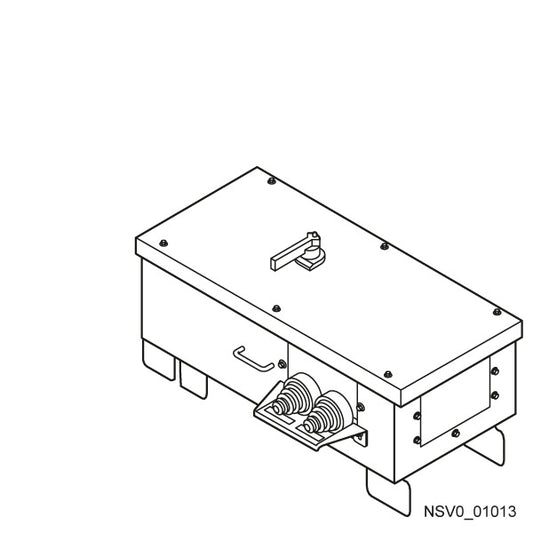 SIEM BVP:610412 BD2-AK04/FS250BS-4 Abgangskasten 250A/1x 4pol. mit BS-Lastschalt