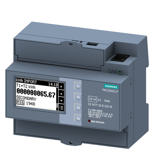 SIEM 7KM2200-2EA00-1JB1 Sentron Messgerät 7KM PAC2200