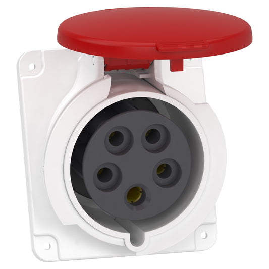 SE PKY32F435 Anbausteckdose, gewinkelt, IP44, 32A, 400V, 5p