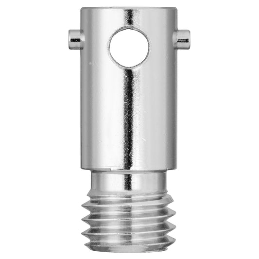 JUMO 00463423 Bajonett-Gegenstück (RD), D=12/8,5mm, L=30/10mm, M12, Messing vern