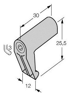TURC KLI 1 KLEMMSTÜCK Montagezubehör für Zugankerzylinder