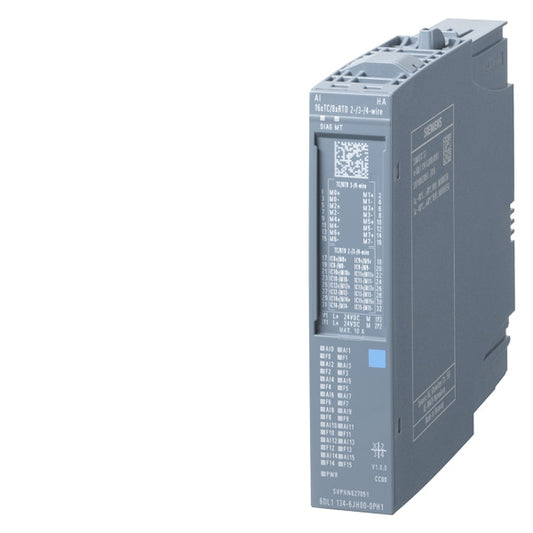 SIEM 6DL1134-6JH00-0PH1 SIMATIC ET 200SP HA, analoges Eingangs- modul, AI 16XTC/