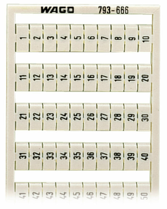 WAGO 793-666 WMB-Bezeichnung 1-50 5-17,5mm