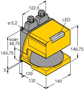 TURC AG4-4E Personenschutz Laserscanner