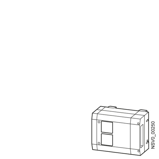 SIEM BVP:034269 BD01-AK1X/2SD163A161 Abgangskasten