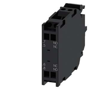 SIEM 3SU1400-1AA10-3RA0 Kontaktmodul, 1S voreilend+1Ö nacheilend, vergoldete Kon