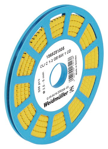 WEI CLI C 1-3 GE/SW : CD Leitermarkierer