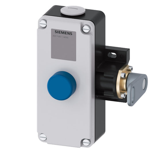 SIEM 3SE7160-1AE00 Seilzugschalter m Hebel Metallgeh 2S 2Ö