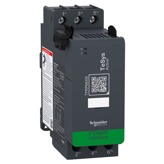 SE TPRPM009 Direktstarter 9 A 4 kW, TeSys island Analyse Lastabgang