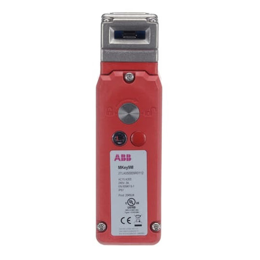 ABB MKey9M 24VDC Sicherheitsverriegelungsschalter mit Standardbetätiger, 24 V DC