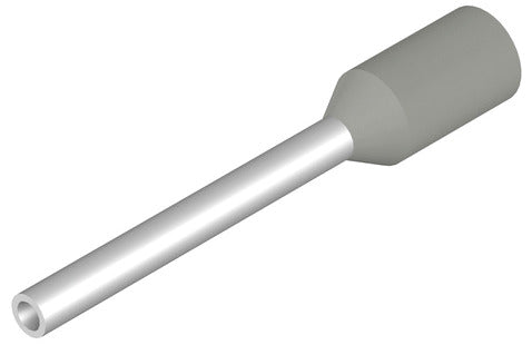WEI H0,14/12 GR SV Aderendhülse, 0.14 qmm, 8 mm, Farbcode: W
