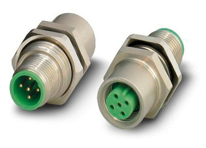 PHO SACC-5P-DSI-M12MSB/FSB-M16 1551684 Wanddurchführung Stecker auf Buchse