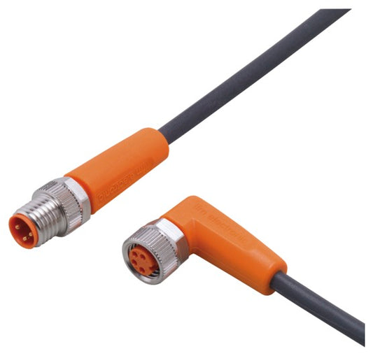 IFM EVC264 Verbindungskabel gerade / abgewinkelt M8 3-polig AC/DC silikon/-halog