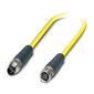 PHO SAC-3P-M8MS/1,5-542/M8FS SH BK Sensor-/Aktor-Kabel