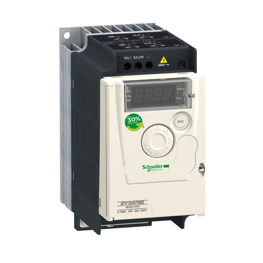 SE ATV12H075M2 Frequenzumrichter IP20 0,75kW 230V 1ph