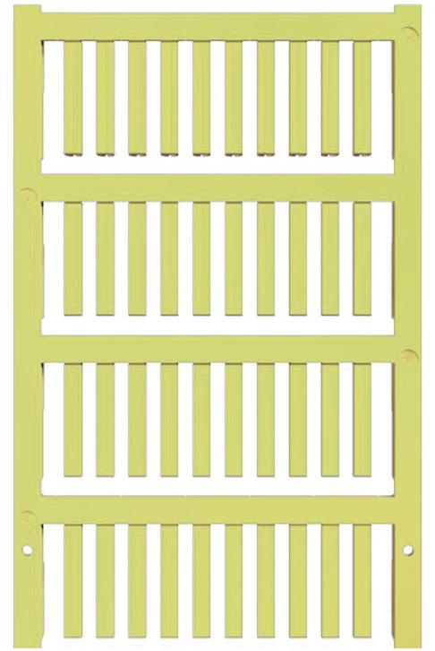 WEI VT SF 00/21 MC NE GE V0 Leitermarkierer, LxB: 21 x 3 mm, Wemid, gelb