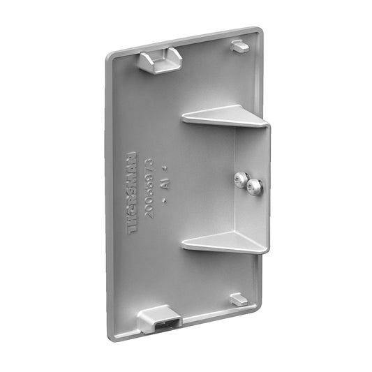 SE 5507173 INKA 123/72 Endstück Aluminium weiß RAL9016 TYP: INKA-ES 123/72 9016