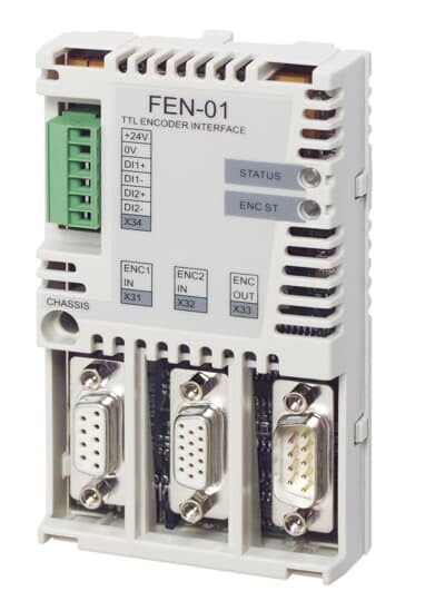 ABB FEN-01 TTL-Inkrementalgeber-Schnittstellenmodul , +TTL-Eingang, TTL-Emulatio