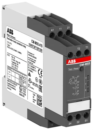 ABB CM-MSS.41S Thermistor-Motorschutzrelais 2We, 24-240VAC/DC