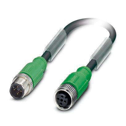 PHO SAC-4P-M12MS/ 0,6-PUR/M12FS SH Sensor-/Aktor-Kabel
