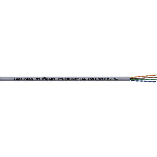 LAPP ETHERLINE LAN Cat.5e U/UTP 4x2xAWG24 Datenübertragungssysteme für ETHERNET-