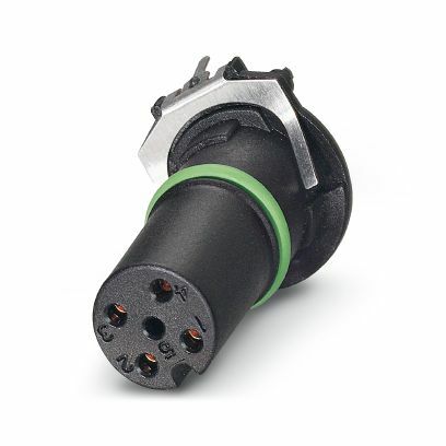 PHO SACC-CI-M12FS-4CON-L180 SH THR Einbausteckverbinder