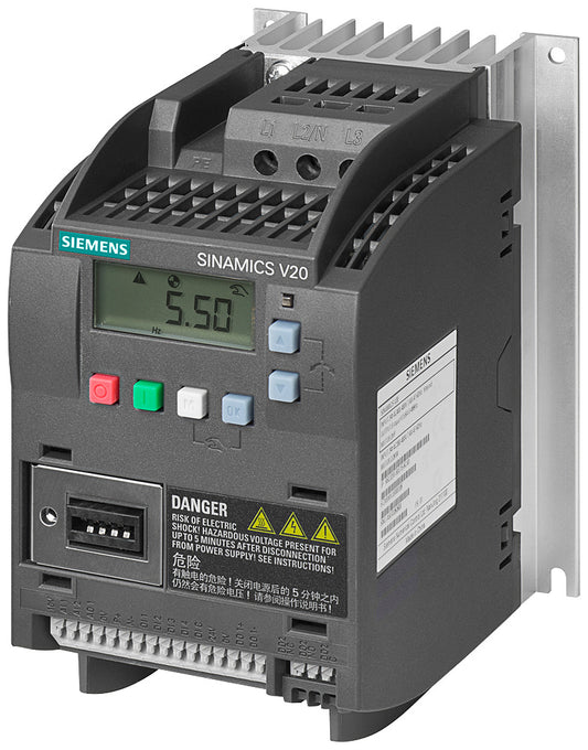 SIEM 6SL3210-5BE17-5CV0 Sinamics V20 3AC380-480V 0,75kW