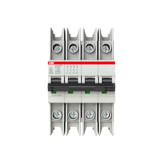 ABB SU204MR-K50 Sicherungsautomat K-Char 10kA 50A 4P RTT 2CDS274347R0577