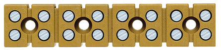 WEI MK 3/8/E Ein- und mehrpolige Klemmleiste, 2.5 mm& sup2, Schraubanschluss, Kr