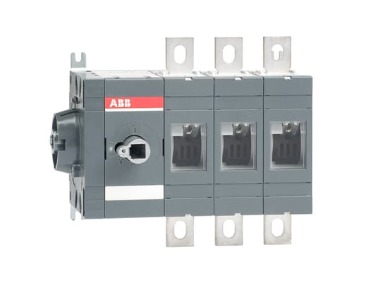 ABB OT400ES03 Lasttrenns. 3p 400A o.Gr. u.W. seitl. Betät. links 1SCA022860R1780