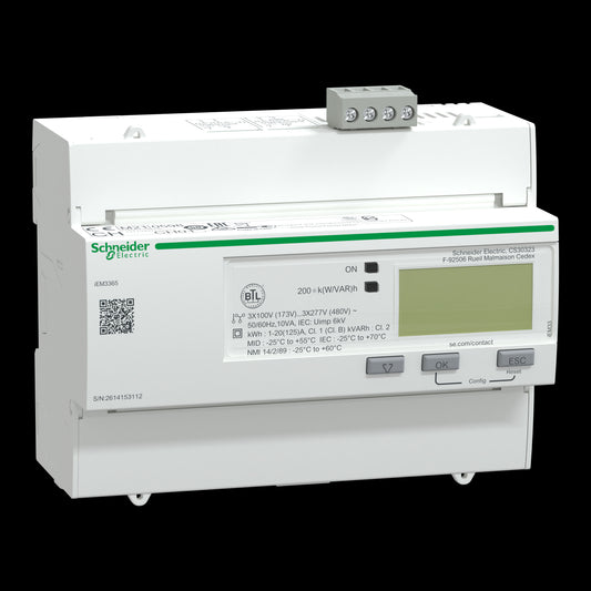 SE A9MEM3365 IEM3365 Energiezähler BACnet