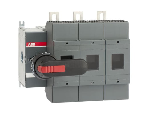ABB OS400J03P Lasttrennschalter f. Sich. 3-polig 400A m. Griff u. Welle UL/CSA