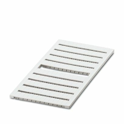 PHO ZBM 5/WH: UNBEDRUCKT Zackbandmatte ws 50tlg