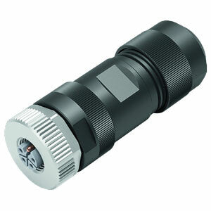 PF V15L-G-BK Kabeldose, konfektionierbar