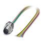 PHO SACC-EC-M12MS-8CON-PG9/0,5 Einbausteckverbinder