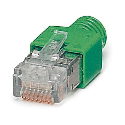 PHO FLPLUGRJ45GR/2 RJ45-Stecker f.Geradeauslabel gr gesch