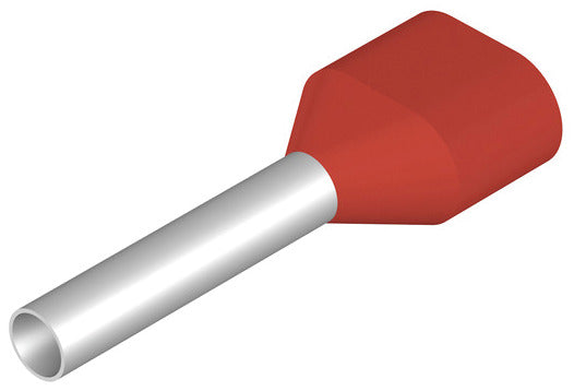 WEI H1,5/20 ZH R Aderendhülse, 1,5 qmm, 12 mm, Farbcode: Weidmüller, rot