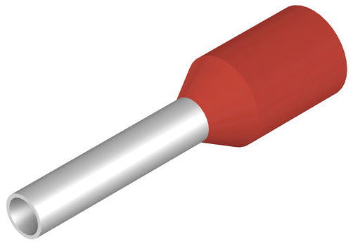 WEI H 1/14D/RT/BD Aderendhülse 1,0qmm rt Streifenware