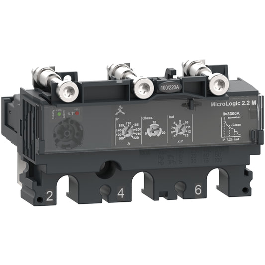 SE C1632M150 Elektronisches Auslösegerät MicroLogic 2.2M Motorschutz 150A 3P3D